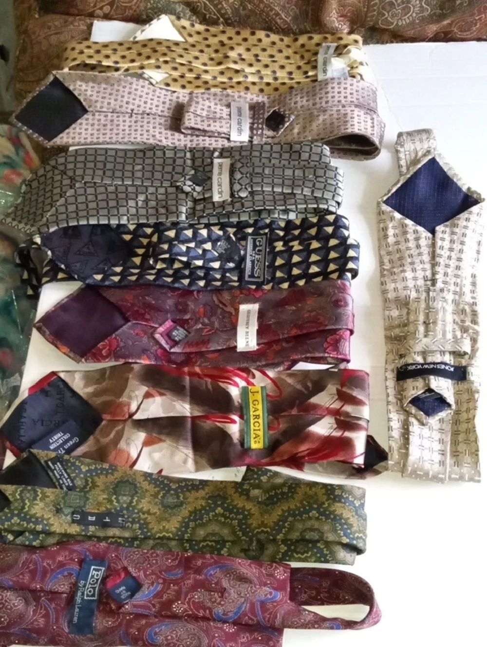 Pierre Cardin and More 100% Silk Ties & One Bundle of Eight Designer Ties